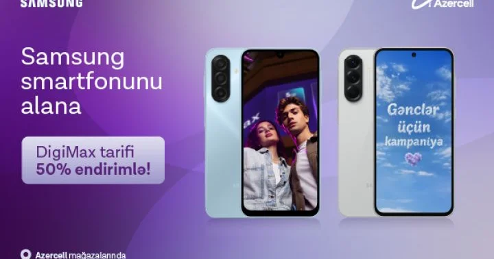 Azercell dən xüsusi “Samsung” kampaniyası!