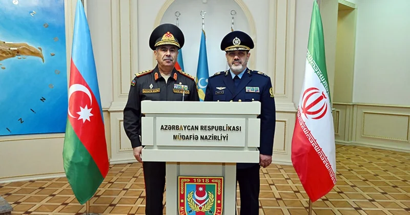 Azərbaycan və İran müdafiə nazirləri Bakıda görüşdülər