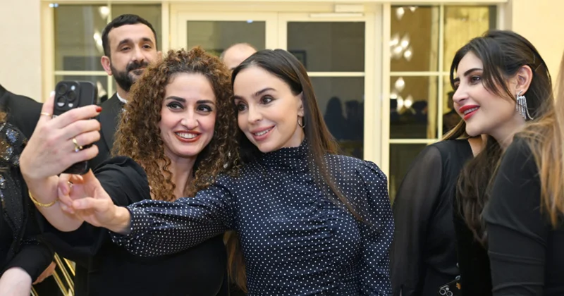 Leyla Əliyeva “Qış nağılı”nın açılışında Fotolar