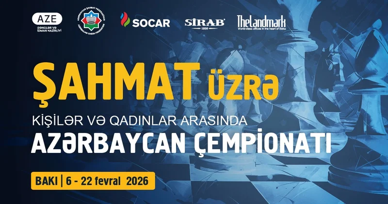 Bu gün şahmat üzrə Azərbaycan çempionatı başlayır