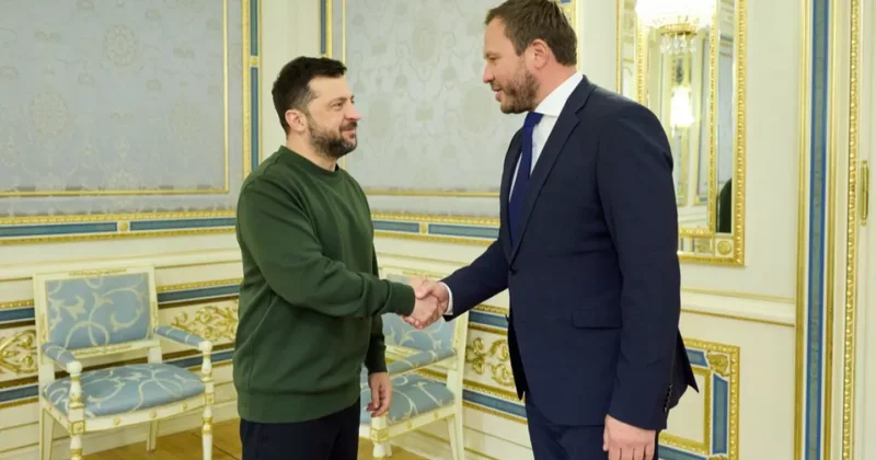 Зеленский встретился с главой МИД Эстонии ВИДЕО