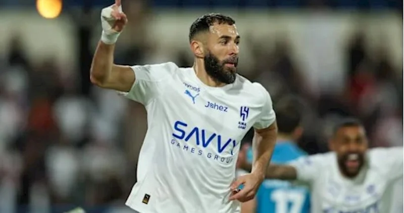 Benzema “Əl Hilal”dakı ilk oyununda het trik etdi Video