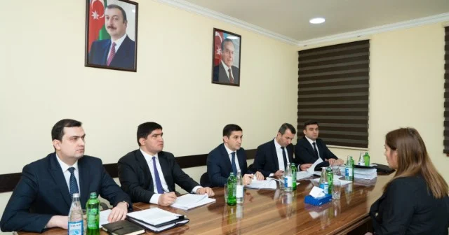 Nazir Fərid Əhmədov Göyçay şəhərində vətəndaşları qəbul etdi FOTOLAR