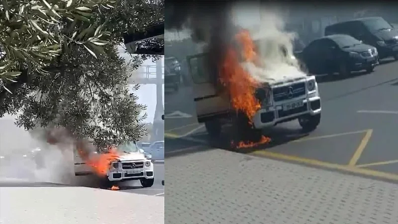 Bakıda biznesmen oğlunun yandığı Gelandewagen banka necə girov qoyulub? Film kimi hadisə