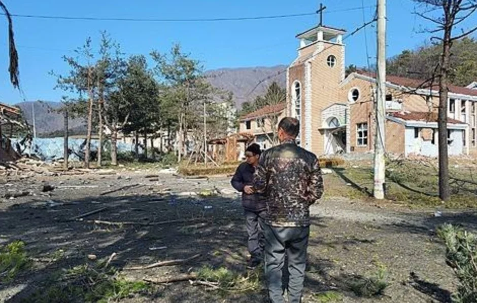 Катастрофа в Южной Корее: истребитель случайно сбросил бомбы на жилой район