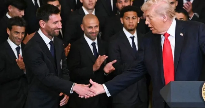 Tramp Messi ilə görüşdə ABŞ nin İranla müharibədəki uğurlarından danışıb