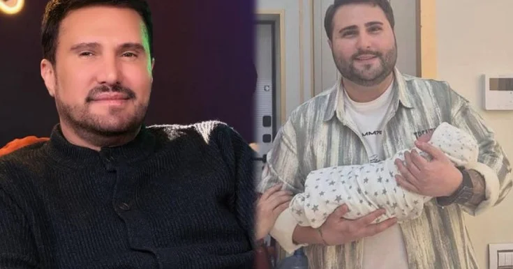 Yeni doğulan nəvəsinin fotosunu paylaşdı