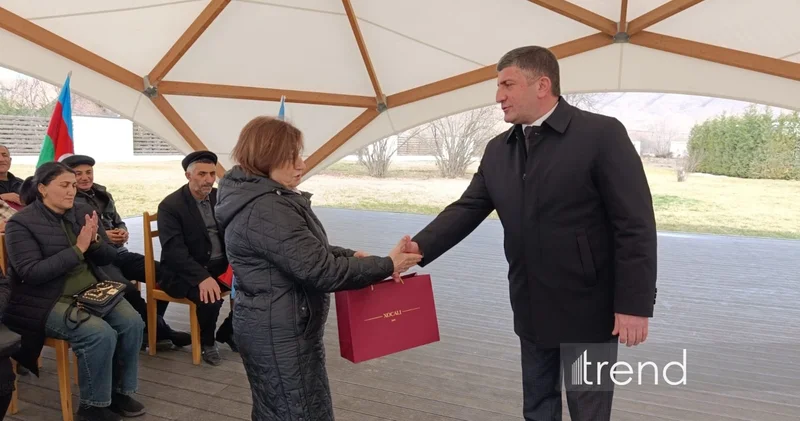 В села Ходжалинского района переселены ещё 67 человек (ФОТО)