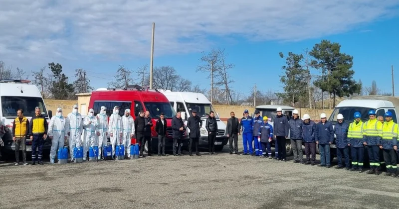 FHN in Qarabağ Regional Mərkəzi mülki müdafiə məşqi keçirib