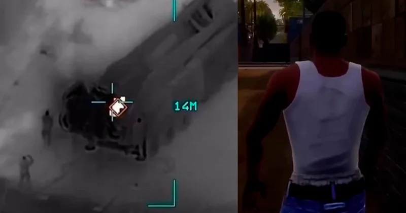 İrana hücum görüntülərində GTA da yer aldı Video