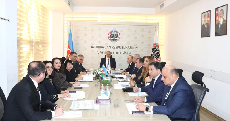 Vəkillər Kollegiyası Rəyasət Heyətinin növbəti iclası keçirilib KONKRET