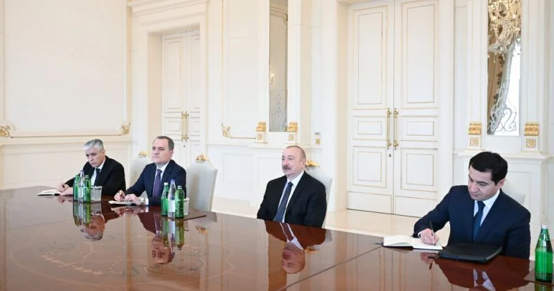Prezident Moldova XİN rəhbərini qəbul etdi Fotolar