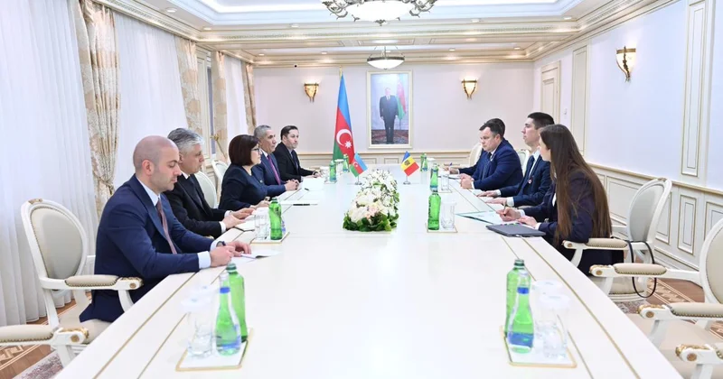 Sahibə Qafarova Moldova XİN başçısı ilə görüşdə İranın dron hücumlarını pisləyib FOTO
