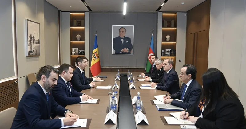 XİN rəhbərlərinin geniş tərkibli görüşü keçirilib FOTOLAR