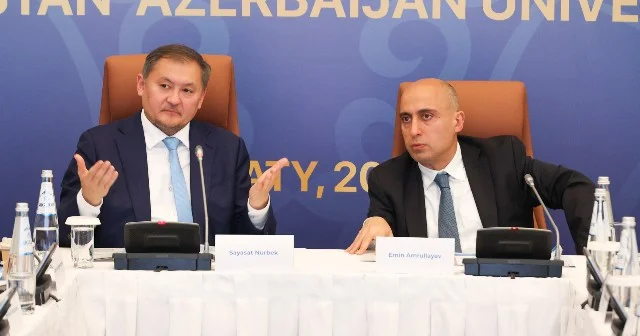 Almatıda Qazaxıstan və Azərbaycanın II Rektorlar Forumu keçirildi FOTOLAR