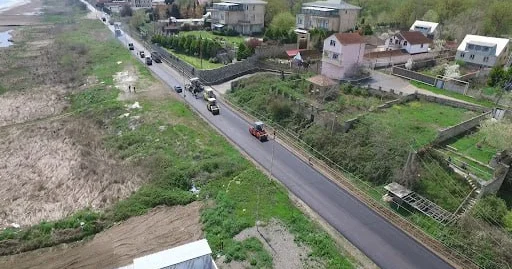 Nabrana getmək istəyənlər bu yolla hərəkət edirlər FOTO