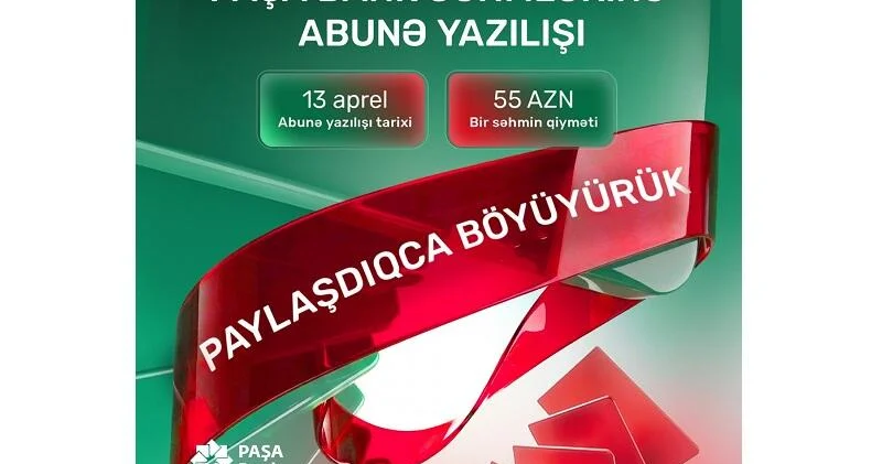 PASHA Bank объявляет о запуске исторического IPO!