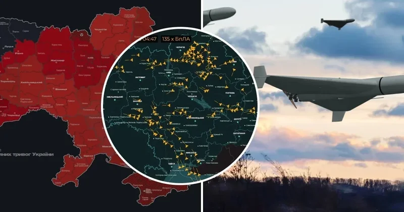 Украина впервые превзошла Россию по числу атак дронов