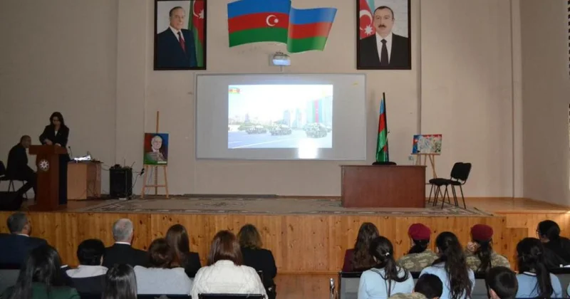 “Aprel döyüşləri tarixi Zəfərin başlanğıcıdır” mövzusunda tədbir keçirilib