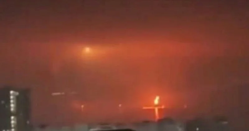 Ukrayna dronları Rusiyanın neft terminallarına hücum edib Video