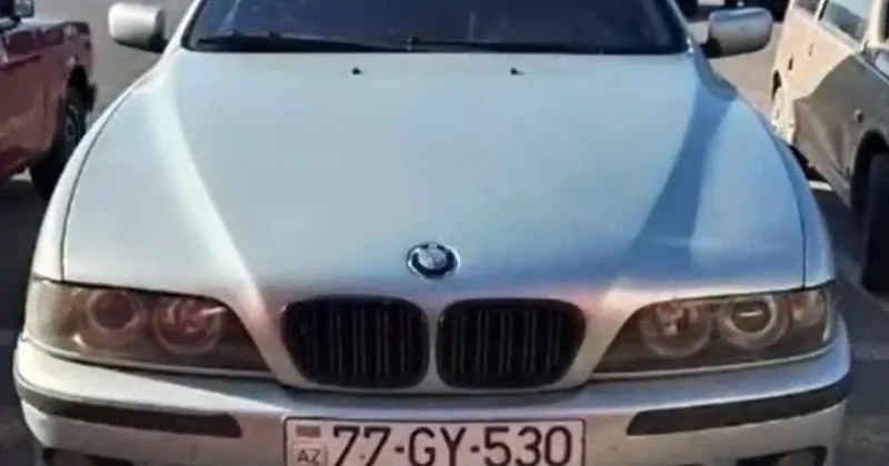 В Азербайджане задержан наркоман за рулём ВИДЕО
