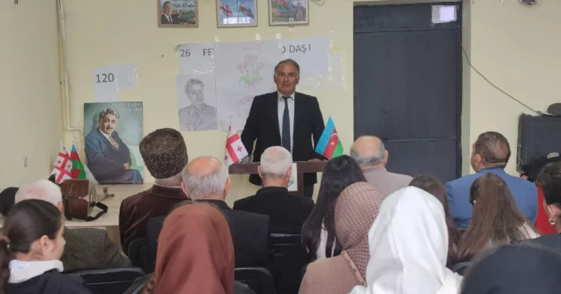 Sadaxlıda Xalq şairi Səməd Vurğunun xatirəsi anılıb