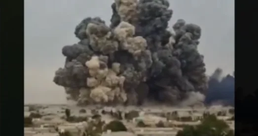 ВВС Израиля нанесли удар по военной базе в Бушере ВИДЕО