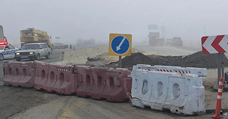 Bakıda bu yolda torpaq sürüşməsi TƏHLÜKƏSİ Hərəkət məhdudlaşdırıldı