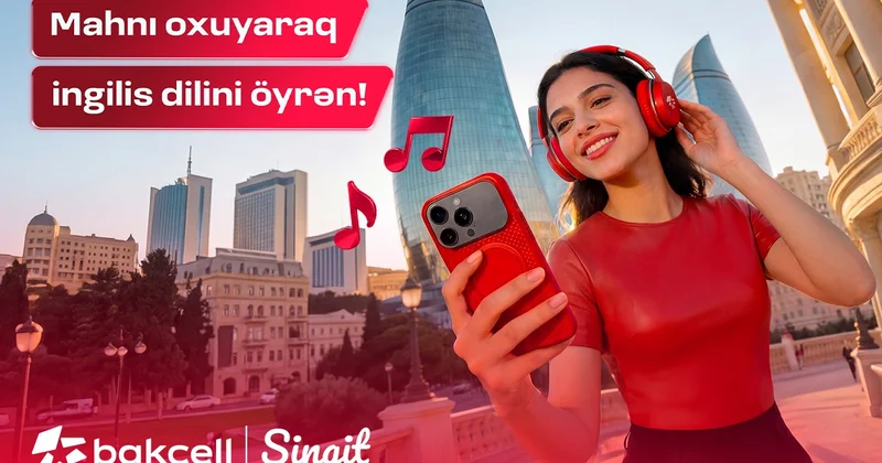 “Bakcell” ilə ingilis dilini “Singit” tətbiqində öyrən