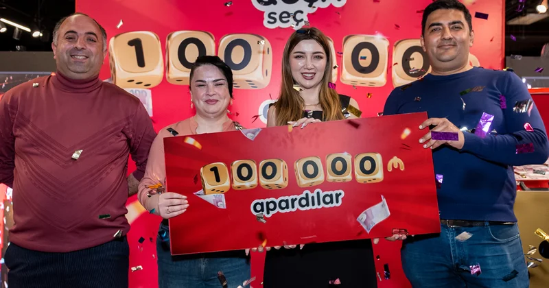 Очередные 100 000 манатов выигрыша от Kontakt ФОТО