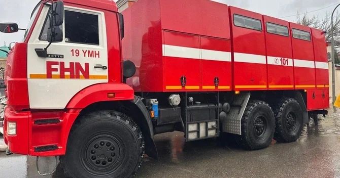 Обильные осадки вызвали подтопления в Хызинском районе