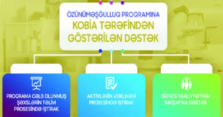 KOBİA nın özünüməşğulluğa dəstəyi