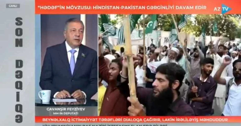 Hindistan və Pakistan arasında aktiv müharibənin olması real deyil VİDEO