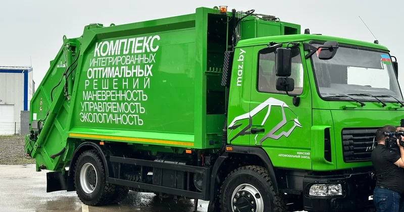 Беларусь подарила Агдаму автомобиль спецназначения (ФОТО)