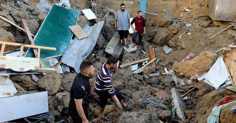 İsrail ordusu Qəzza zolağındakı məktəbi bombaladı Uşaqları qətlə yetirdi