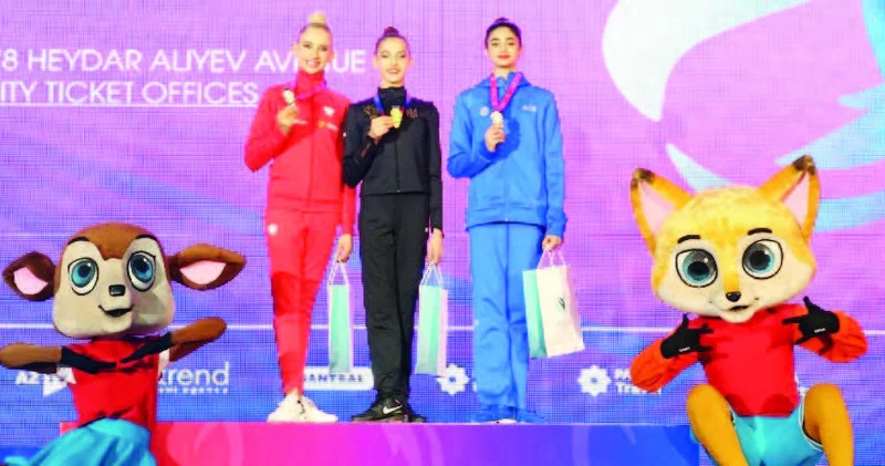Avropa bədii gimnastlarının Bakı yarışı