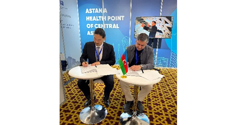“Astana Turizm” Turizmin İnkişafı Mərkəzi ilə Azərbaycan Sağlamlıq və Termal Turizm Assosiasiyası arasında Memorandum da imzalanıb FOTOLAR