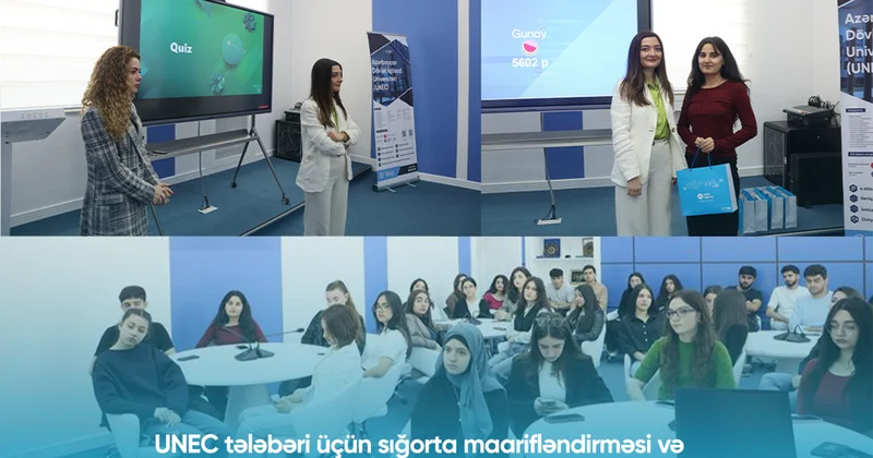 PAŞA Sığorta İqtisad Universitetinin tələbələri üçün maarifləndirici sessiya keçirib
