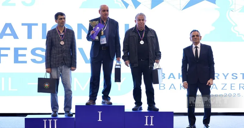 Состоялась церемония закрытия Международного шахматного фестиваля Baku Open 2025