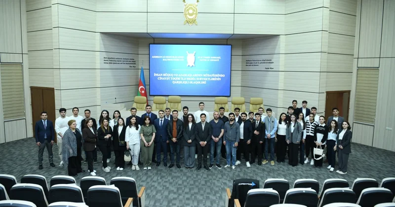 Baş Prokurorluqda media subyektləri və gənclərin iştirakı ilə tədbir keçirildi FOTOLAR
