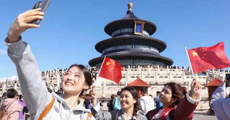May bayramında Pekinə 17,9 milyondan çox turist gəlib