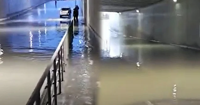 Bu gecə də Sabunçu tuneli su ilə dolubmuş Video