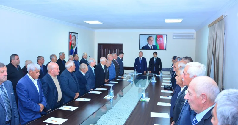 Ağstafa Rayon Ağsaqqallar Şurasının konfransı keçirilib FOTOLAR