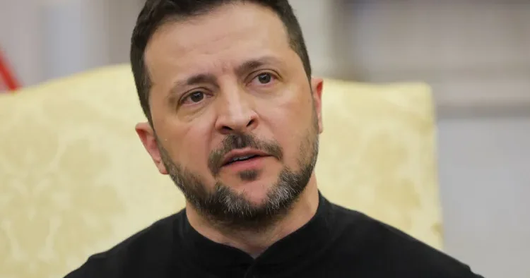 Zelenski yeni kansleri təbrik etdi
