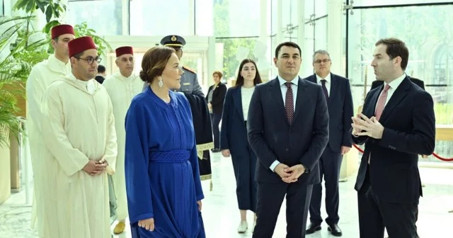 Mərakeşin xanım Şahzadəsi Beynəlxalq Muğam Mərkəzi ilə tanış oldu FOTOLAR