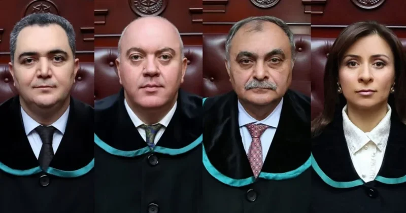Onlar yenidən Ali Məhkəmənin kollegiya sədrləri oldular