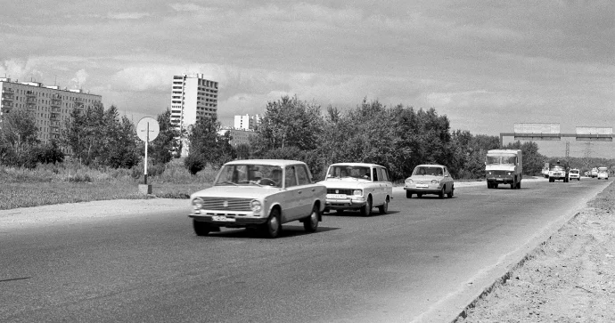 Azərbaycan SSRİ: limitsiz sürət, ictimai nəqliyyat üçün ayrılmış yollar FOTO