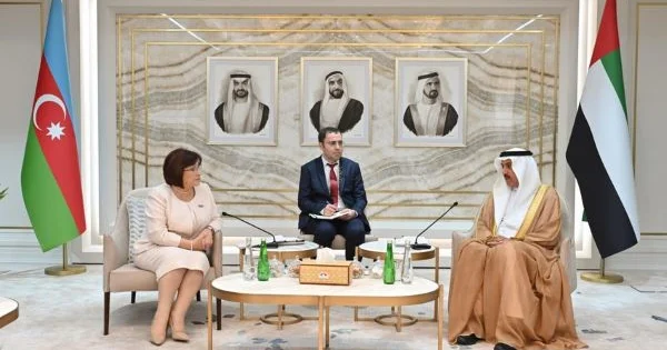 Sahibə Qafarova Federal Milli Şurasının sədri ilə görüşüb