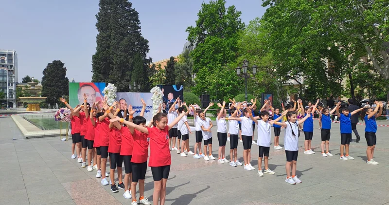 Ümummilli Lider Heydər Əliyevə həsr edilmiş idman festivalı keçirilib FOTOLAR