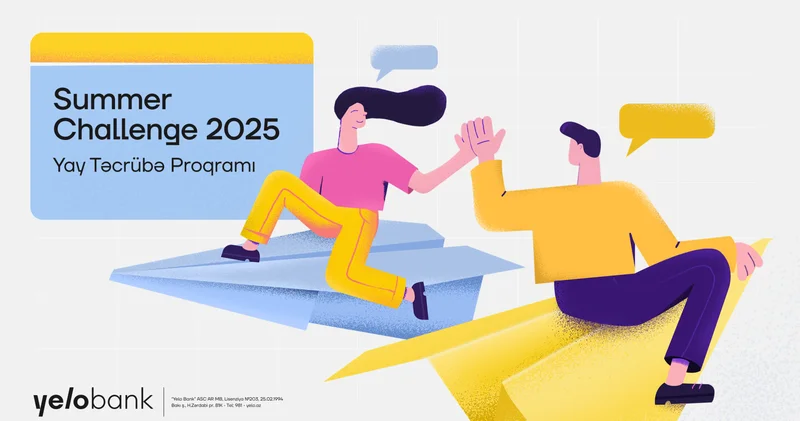Yelo Bank запускает летнюю программу стажировок!